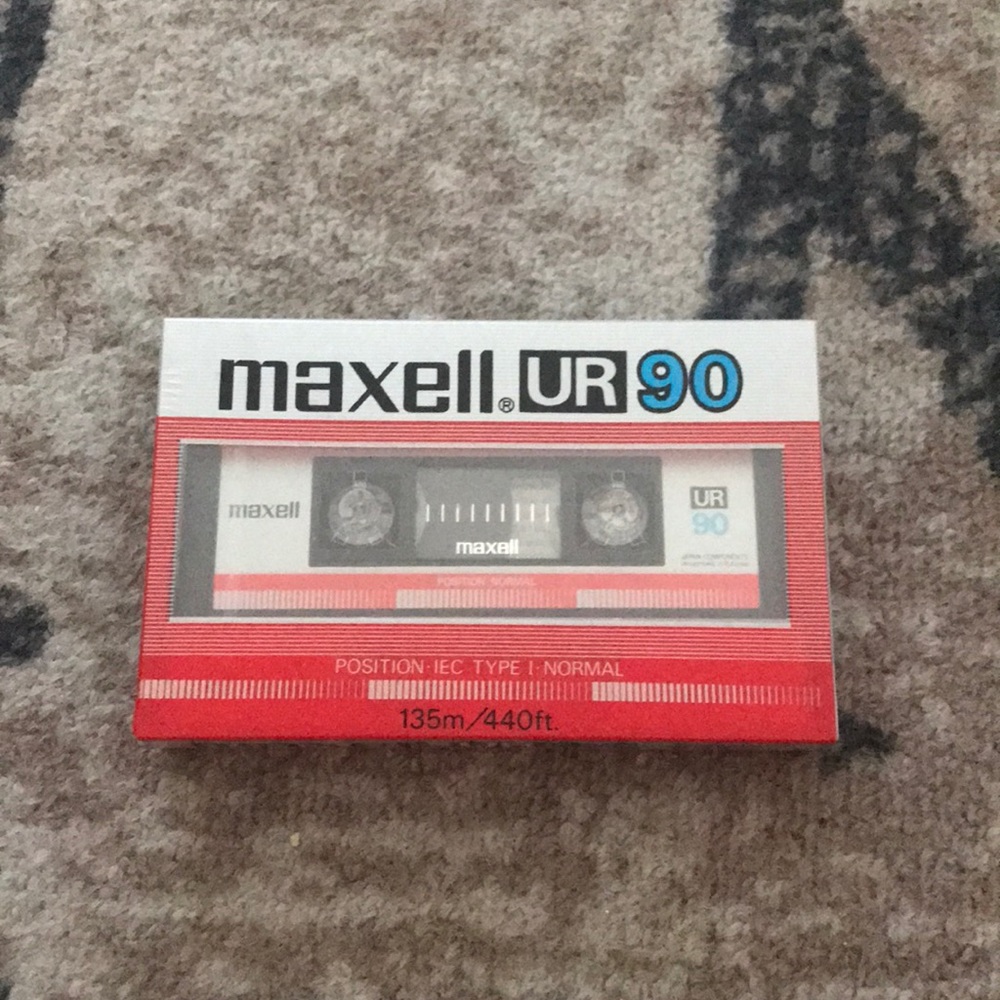 Brand new cassette tape
